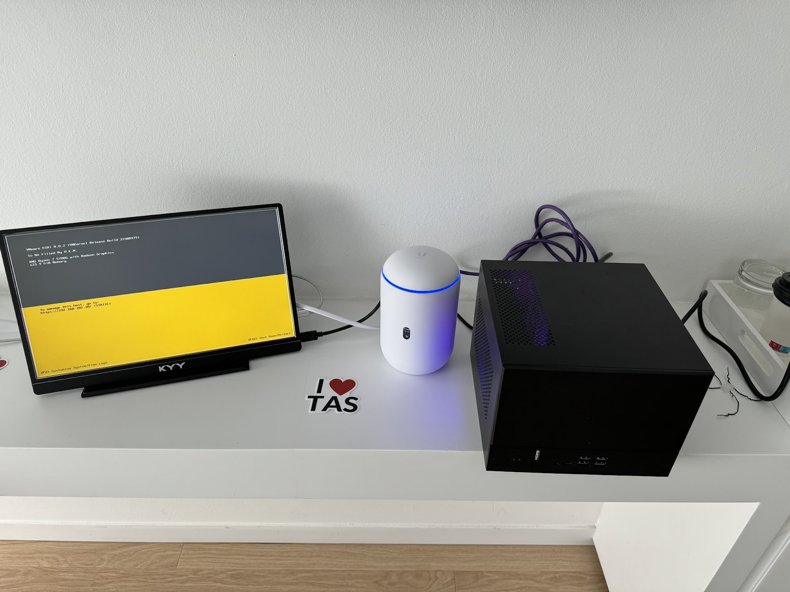 Complete solution running in hotel room