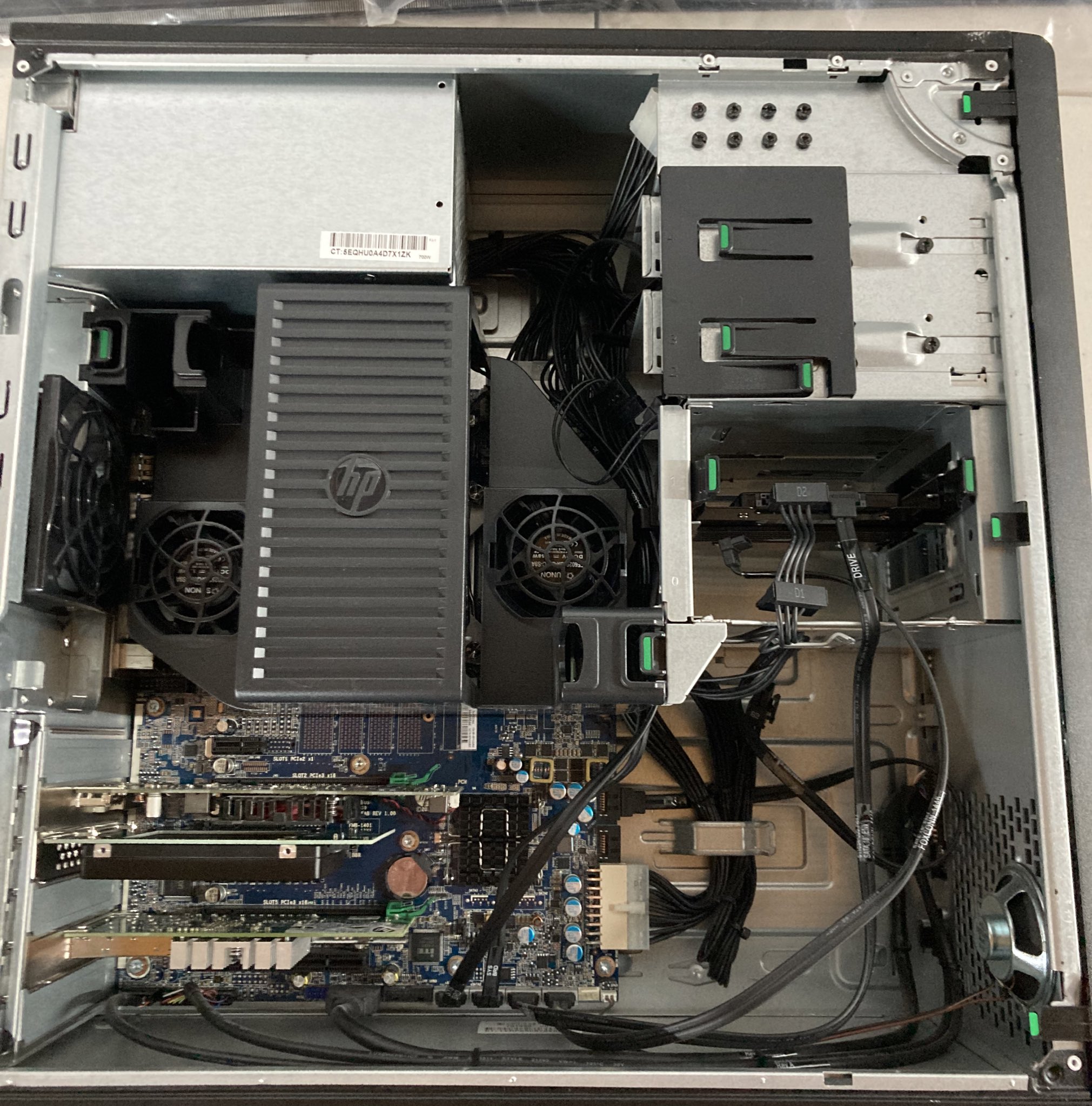 Fully assembled HP z440 workstation
